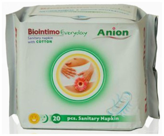 Akce - Anionové Intimky BioIntimo 20ks